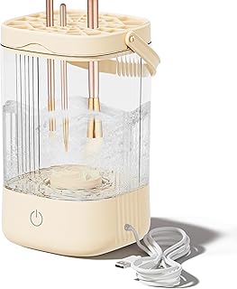 Limpiador eléctrico de brochas de maquillaje ...