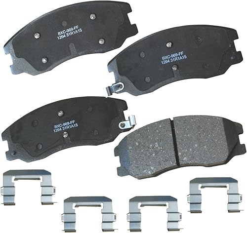 Miniatura 189 de Pastillas de freno delanteras cerámicas Bendix Premium SBC11 para modelos seleccionados Dodge Dart, Ford Fairlane, Falcon, Sedan Delivery, Mustang
