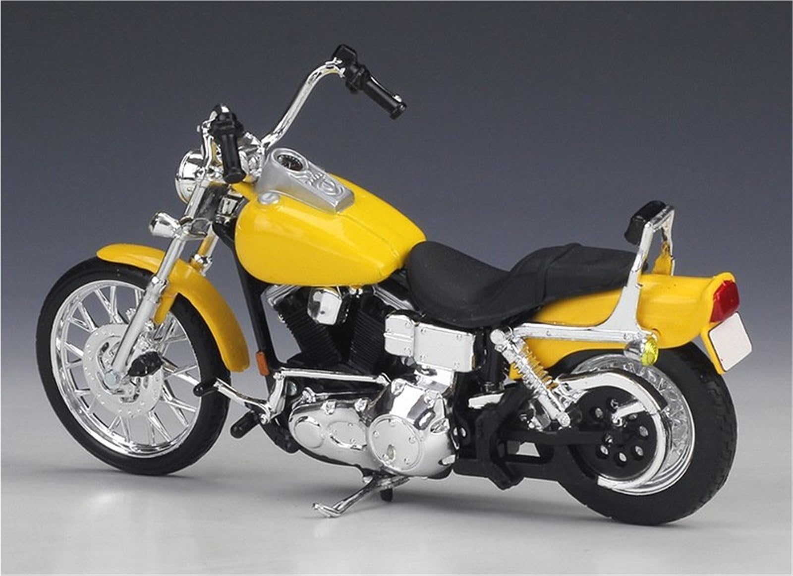 Per FXDWG Dyna Wide Glide 2001 Motocicletta In Metallo Pressofuso Modello Di Auto Giocattolo Collezione Mini Moto Regalo 1:18