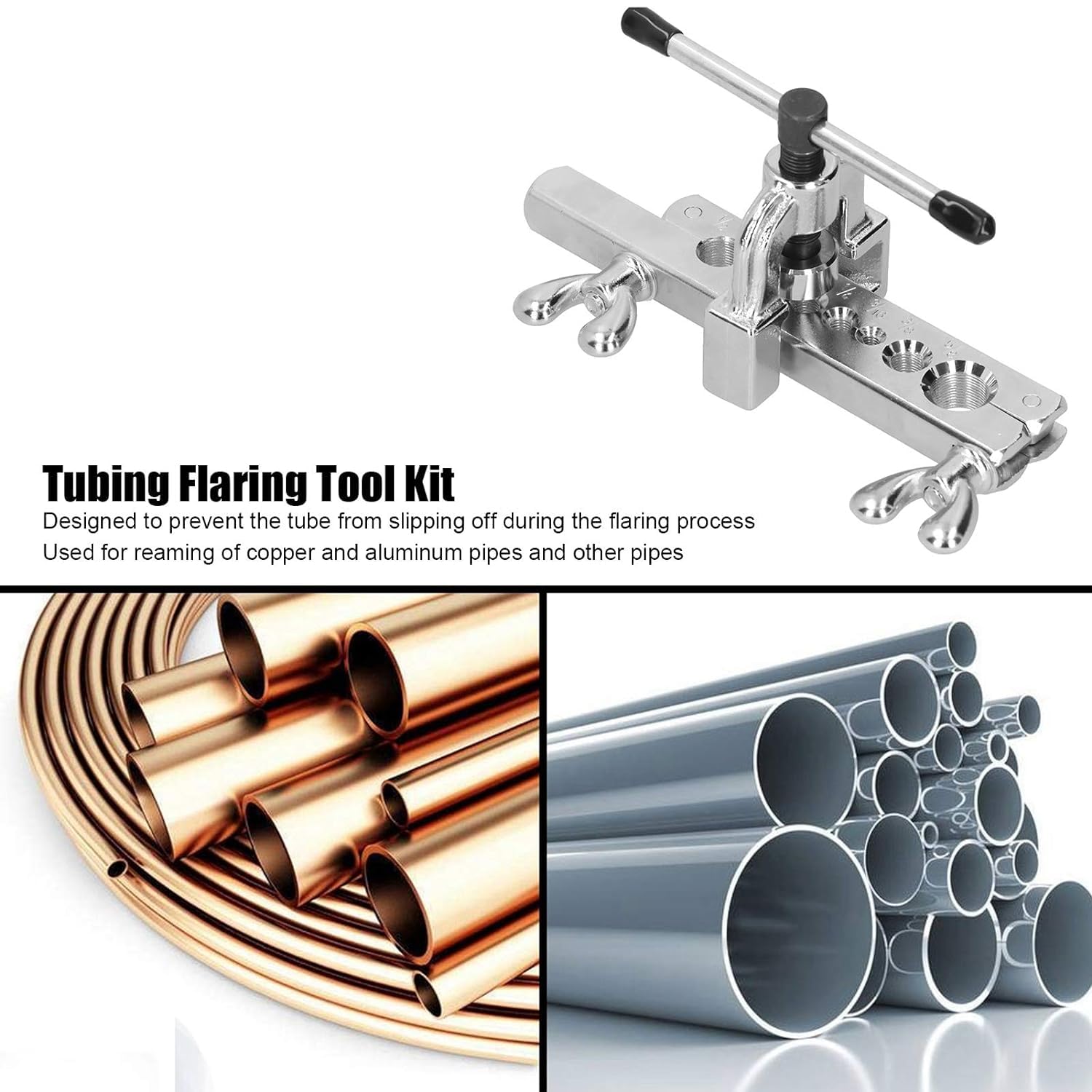 Jeu D'outils De Torchage Pour Tubes (cuivre, Aluminium, Laiton, Acier) - Angles 45° - Neuf