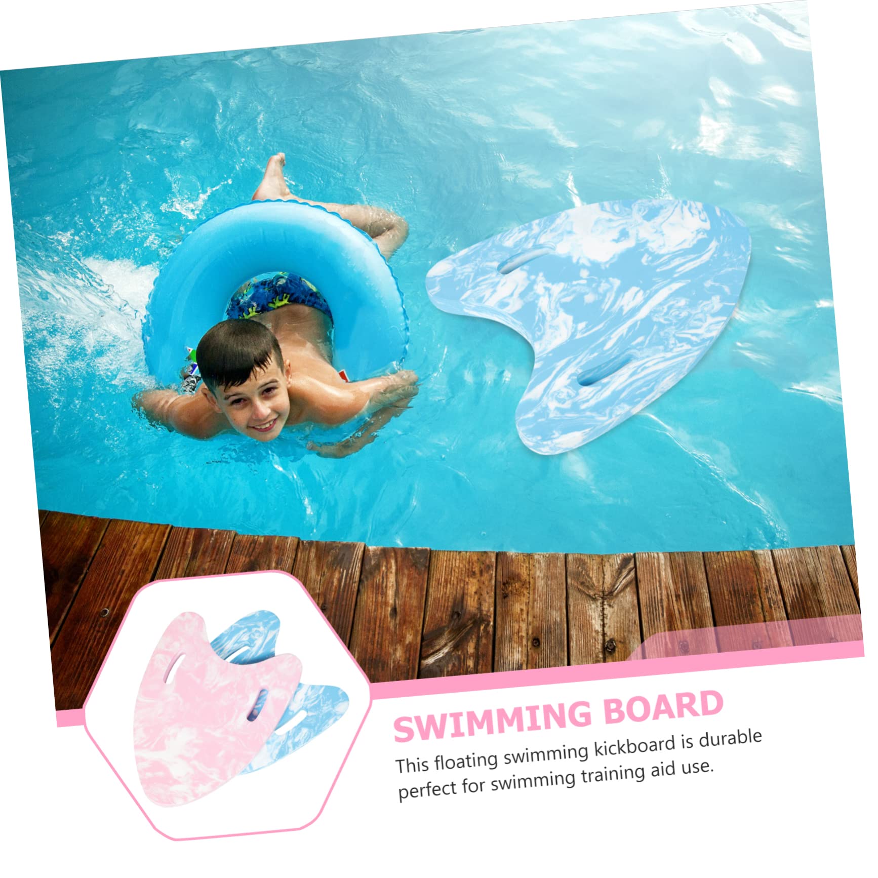 Toddmomy Swim Kids Swim Board Swimming Training Aid Children's Water Bleaching Tool