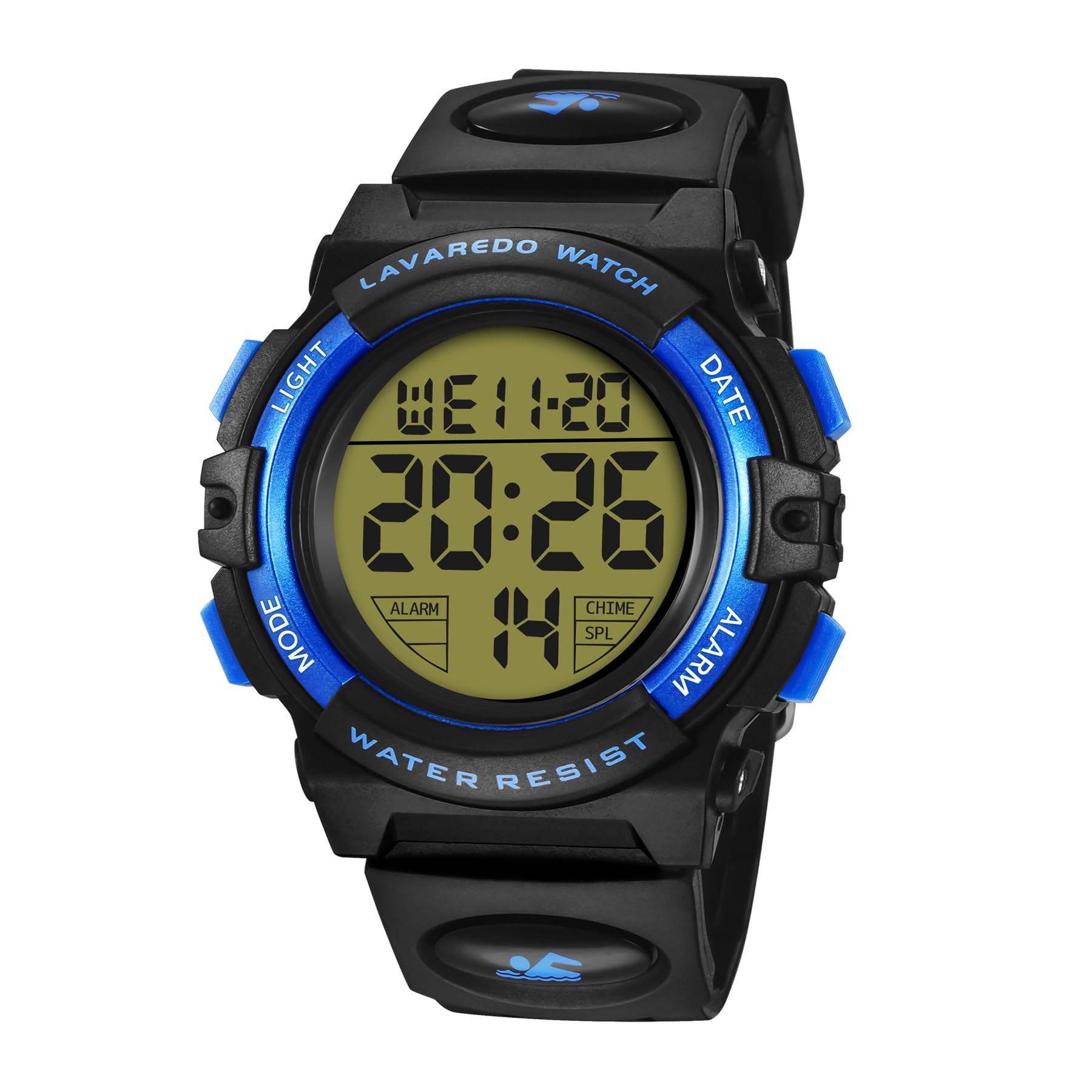 Kids Watch,Boys Watch for 3-15 Year Old Boys,Digital Sport Outdoor Multifunctional Chronograph LED 50 M Waterproof Alarm Calendar Analog Watch for Children with Silicone Band,Kids Gift