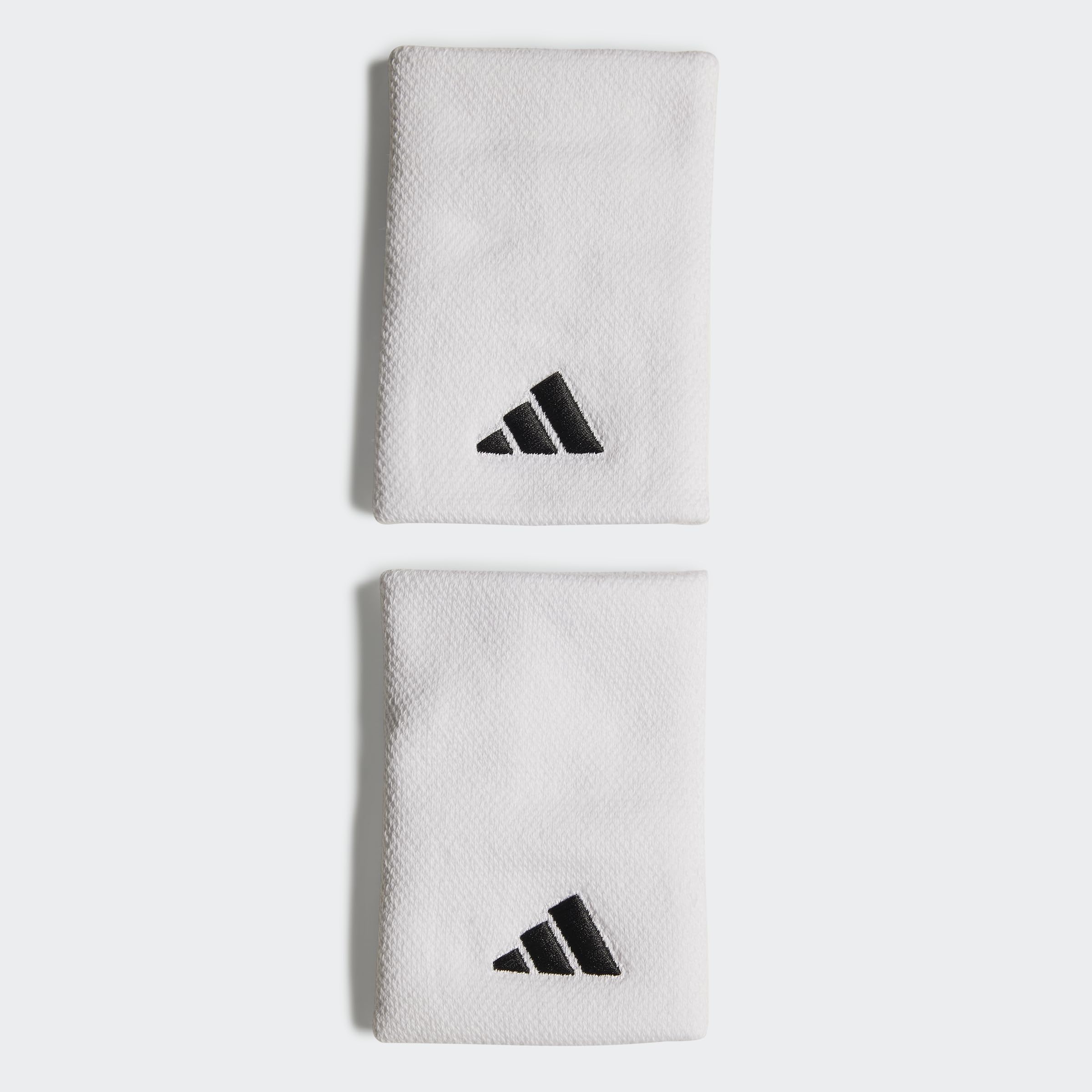 Adidas Mixte Tennis Wristband Large, Bianco/​Bianco/​Nero, M