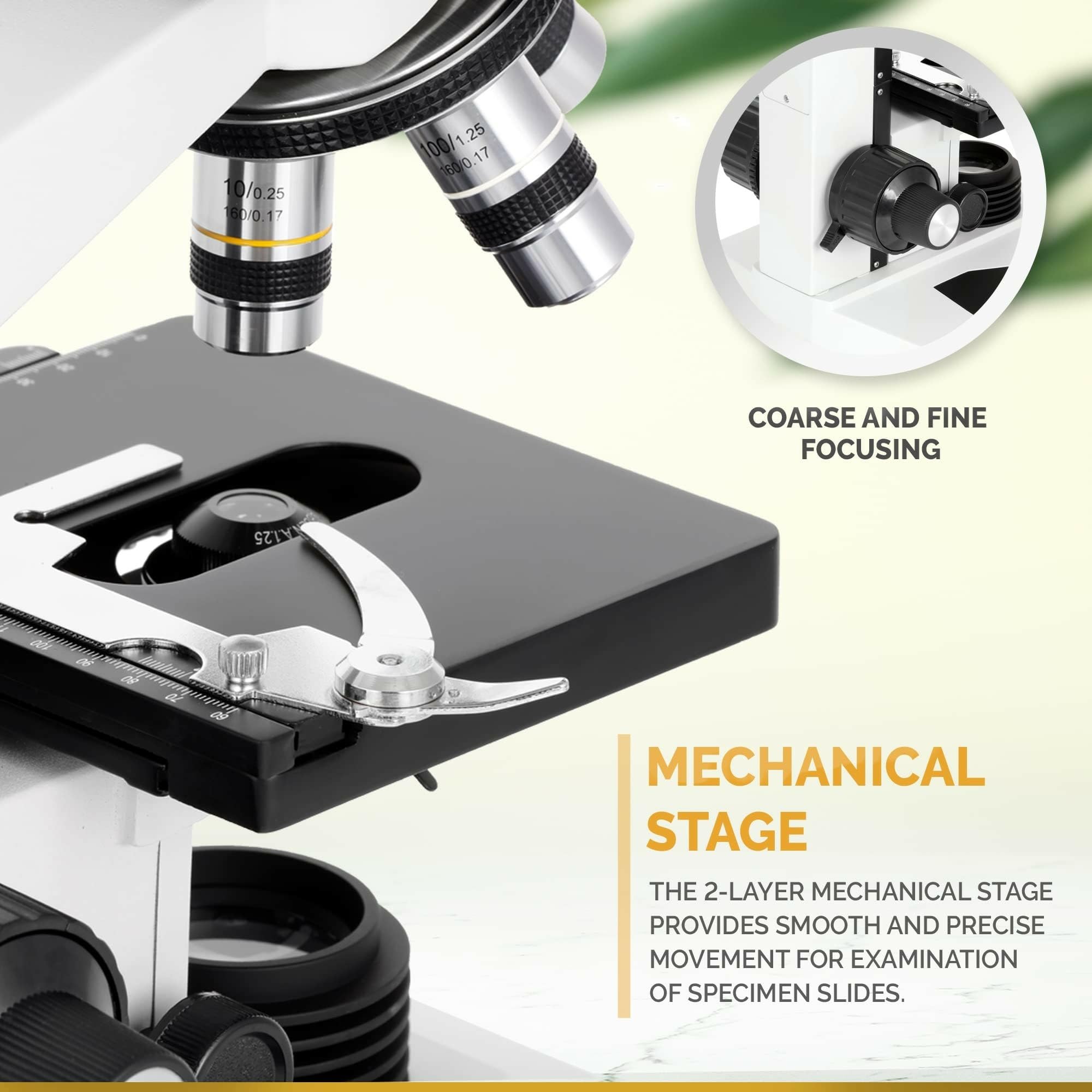 Amscope 7,7 kilogram full-size professionale binocolo composto microscopio biologico, 40 x -2000 x 3D con due strati da stadio + 1.3 MP fotocamera digitale USB