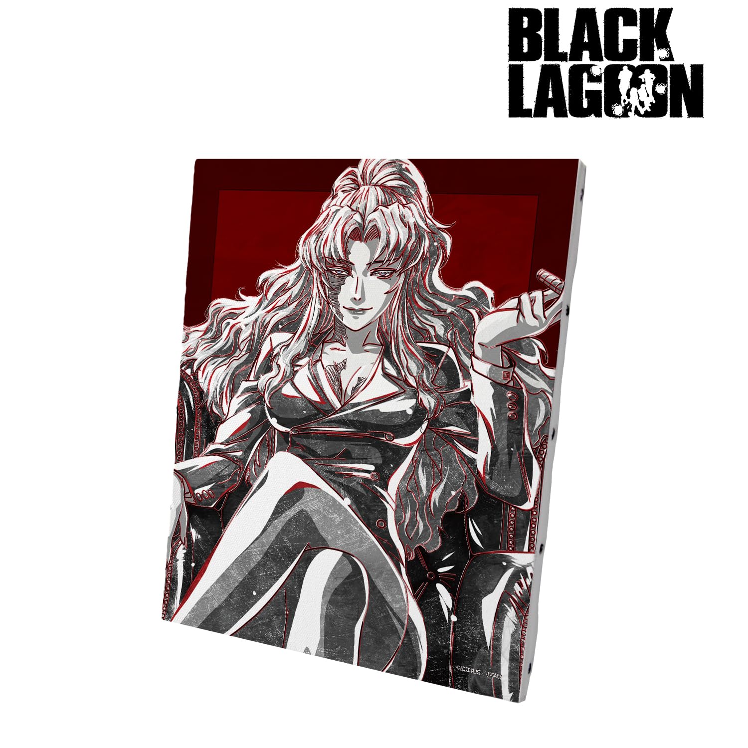 ☺︎　バラライカ、レヴィ　キャンバスボード　ブラックラグーン 予約開始]『ブラック・ラグーン』「レヴィ」「バラライカ