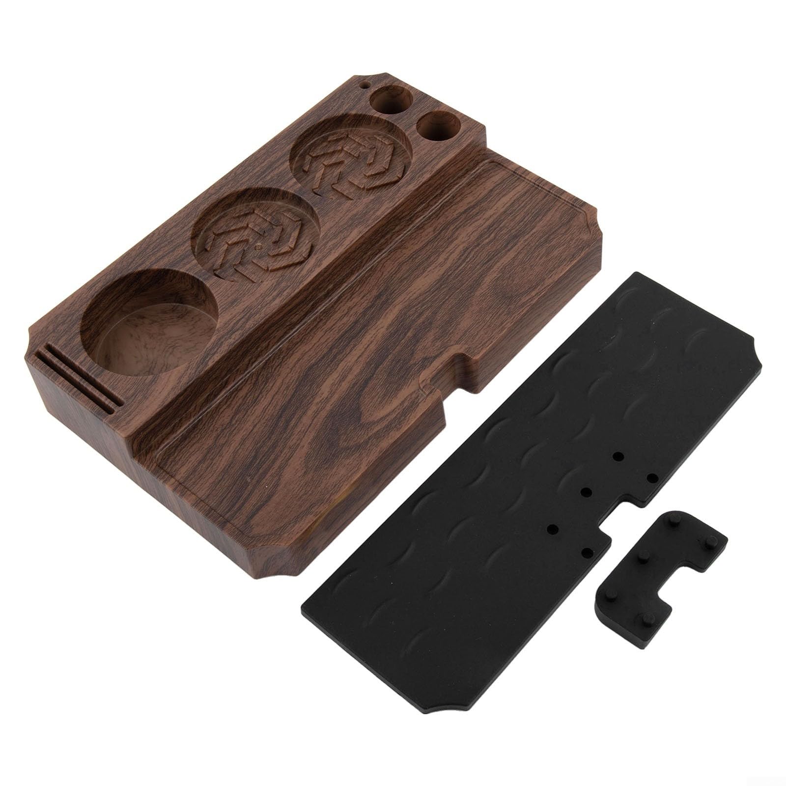Per Espresso Tamper Station, effetto legno, antiscivolo, 58 mm, per