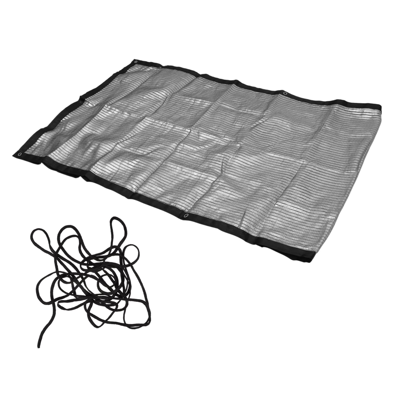 Malla sombreo exterior transpirable con aluminio reflectante