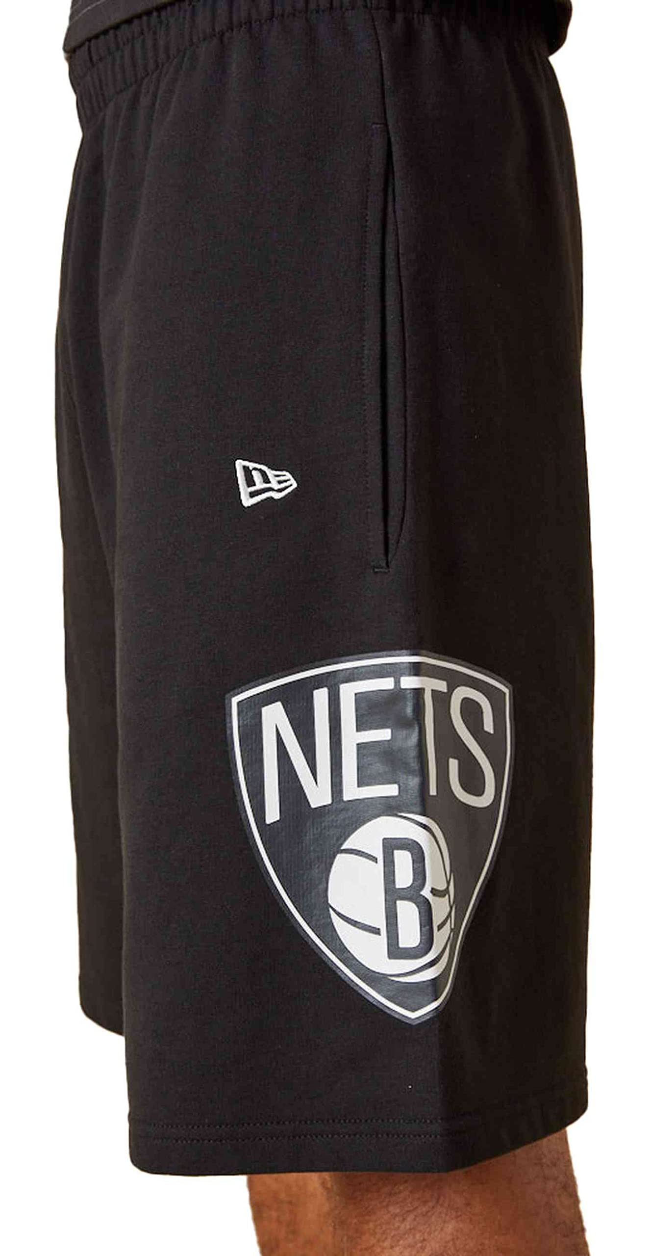 New Era - NBA Brooklyn Nets Washed Pack Team Logo szorty kolor czarny