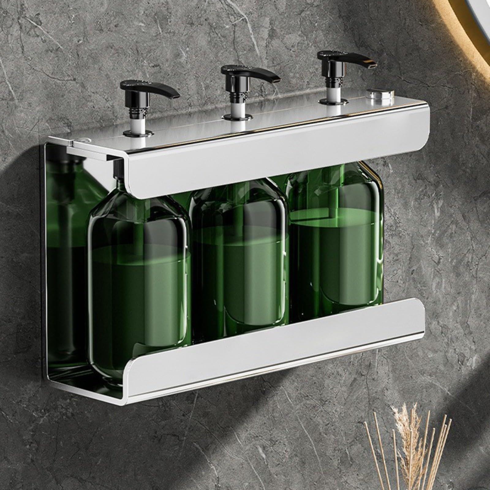 Dispensador De Jabón De Pared En para acero Inoxidable Para Baño