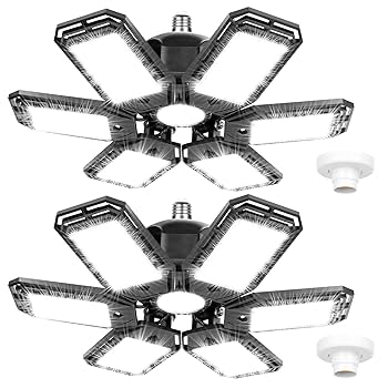 ゆ*る様 FaB Light & Shadow Convention Exclu 2 Pack LED Garage Lights 180W Deformable 18000LM Close to