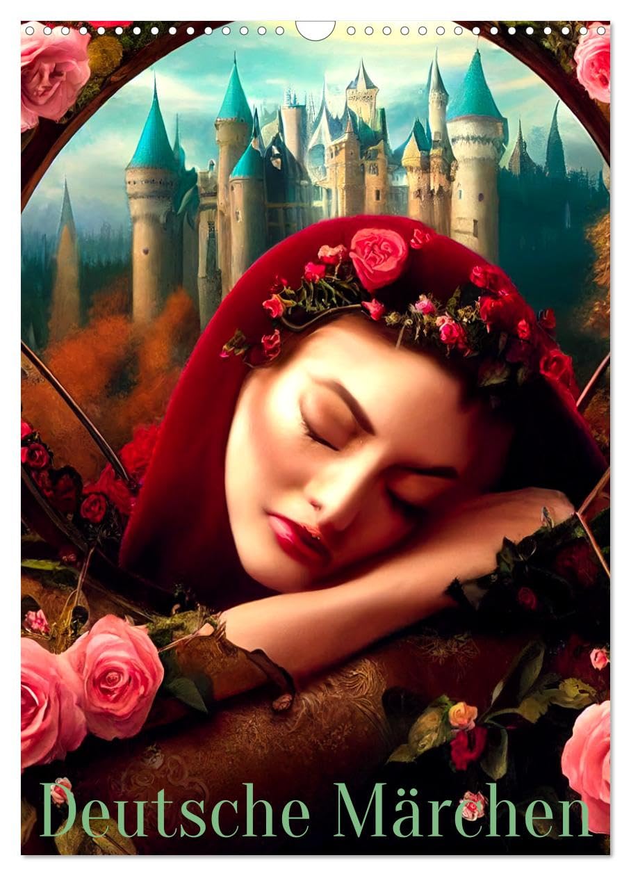 German fairy tales UK-Version (Wall Calendar 2026 DIN A3 Portrait), CALVENDO 12 Month Wall Calendar — image 1