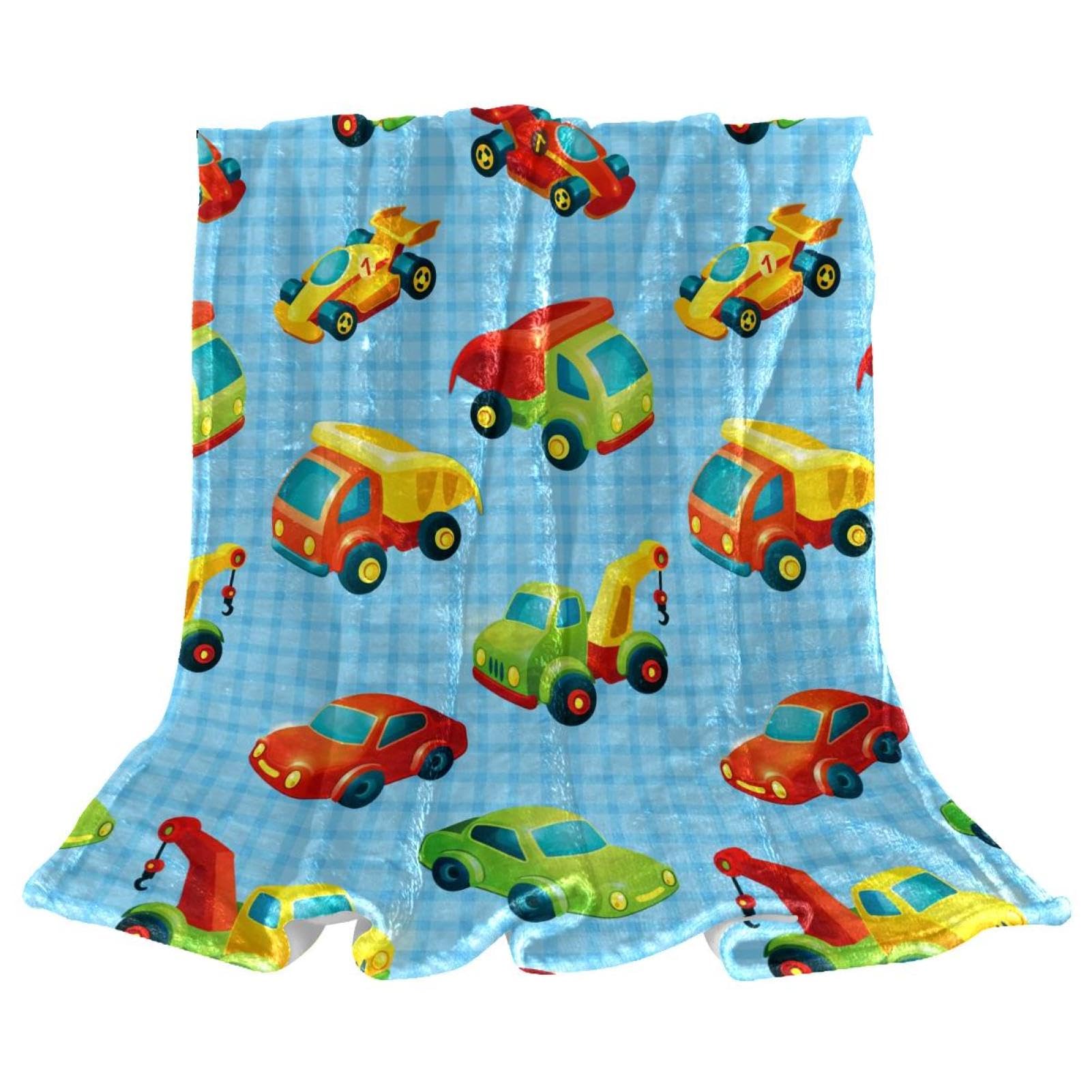 Couverture polaire voiture jouet contre le froid jeté microfibre