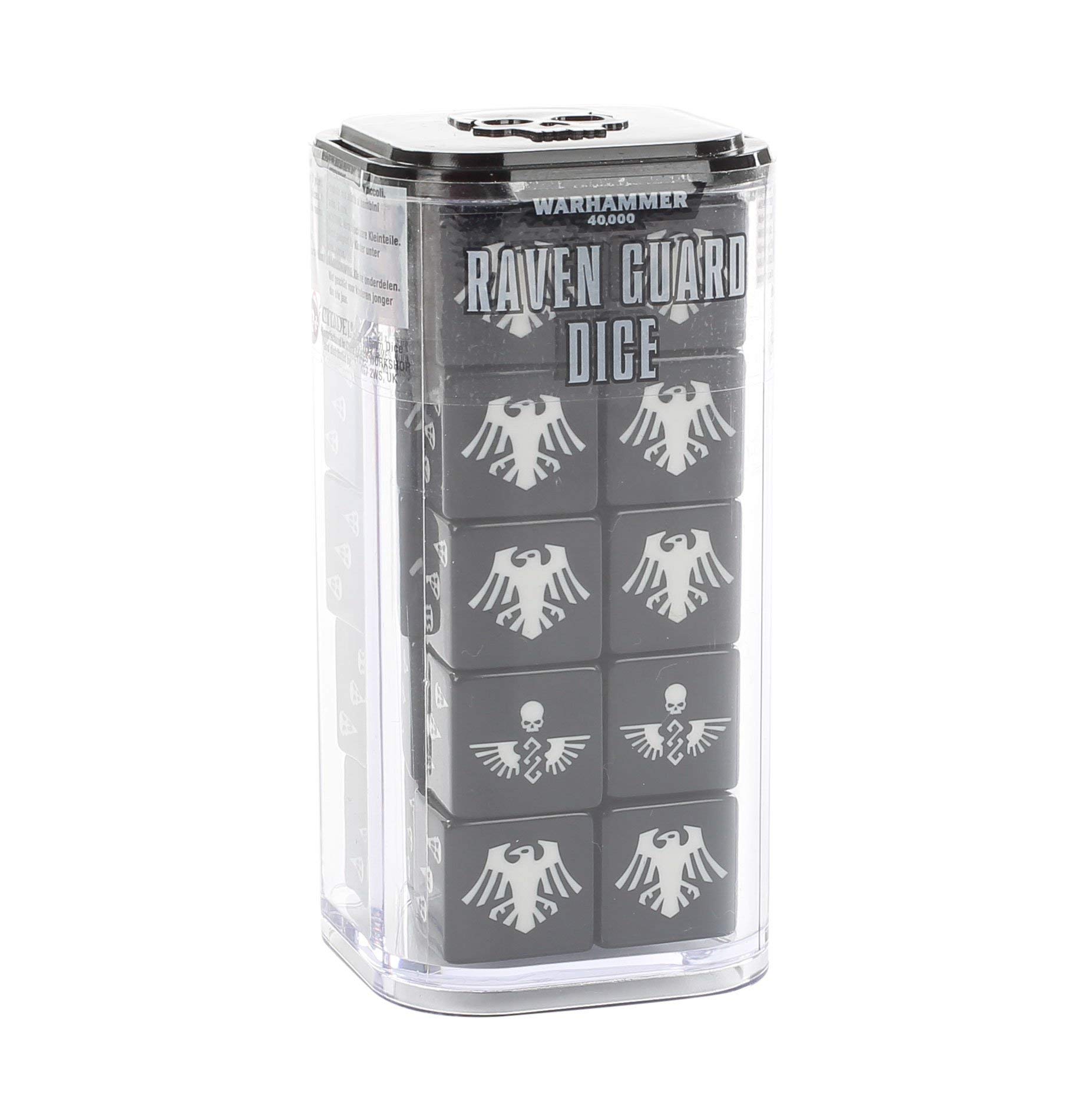 Games Workshop - Warhammer 40K: Raven Guard Dice Set : Amazon.co