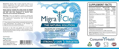 Miniatura 2 de MigraClear, 1 botella, 1