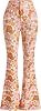 WDIRARA Women's Striped Drawstring Elastic Waist Pants Wide Leg Loose Lounge Pants