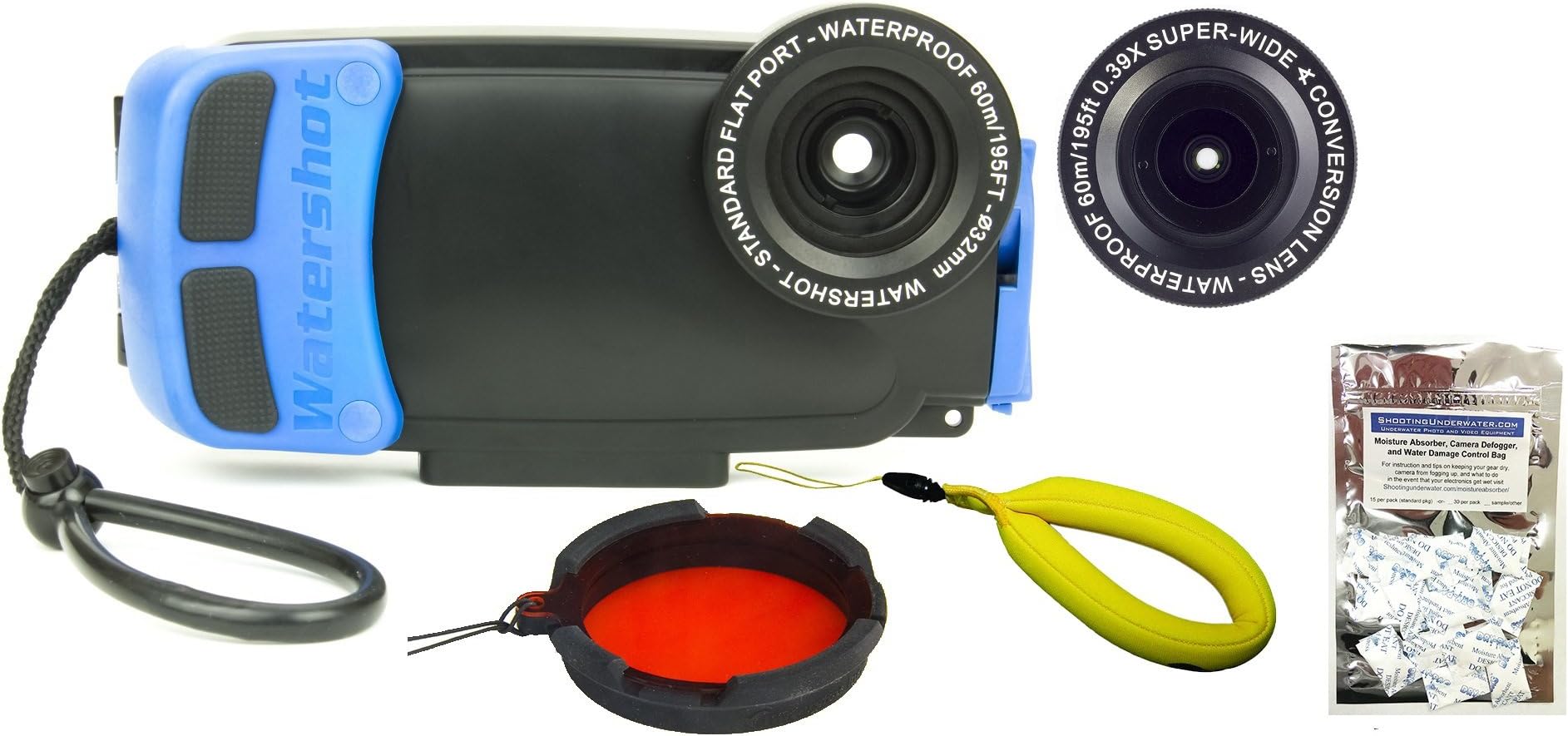 iPhone 6 Underwater Housing Case Kit by Watershot PRO Line w/ Starter Package