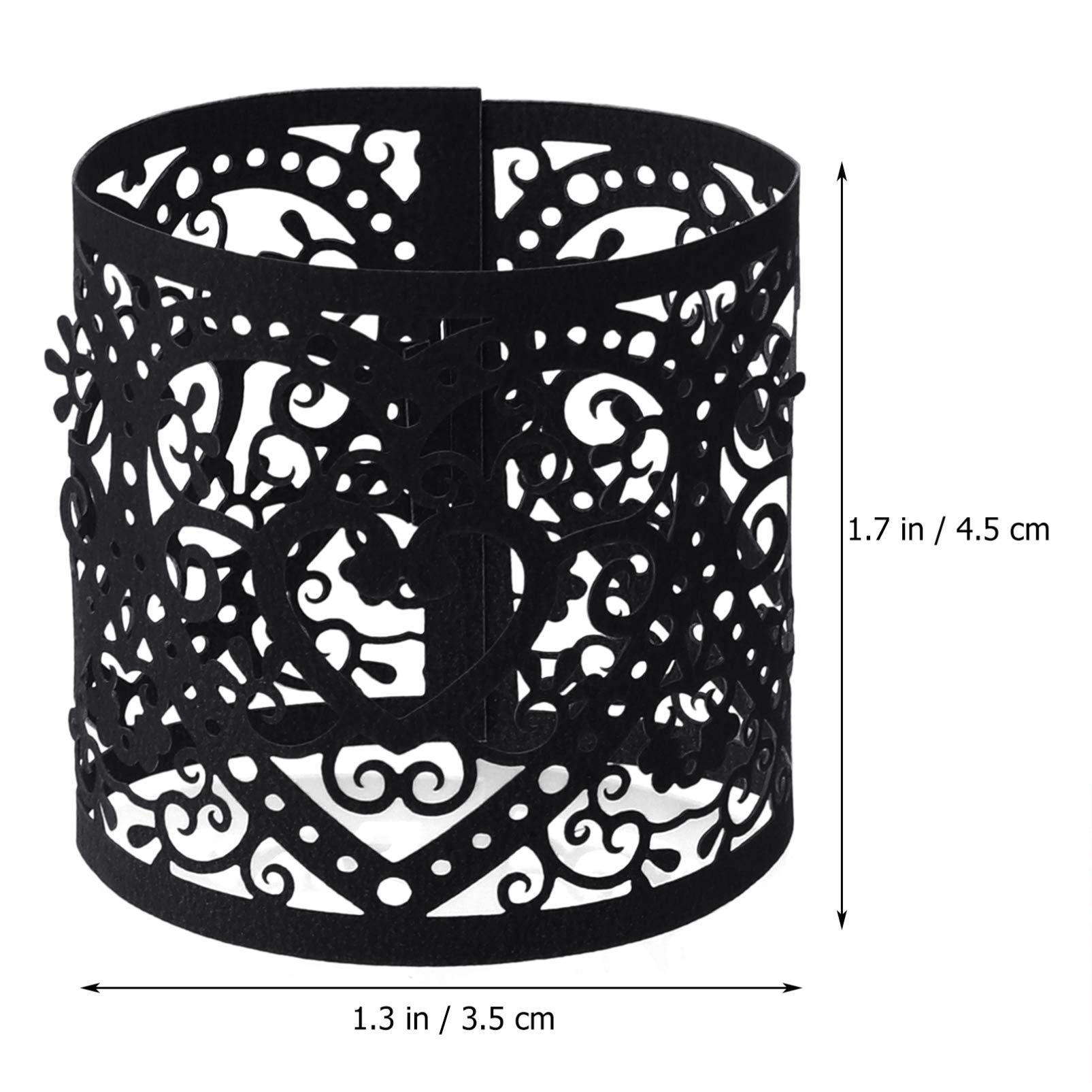 Uonlytech 150pezzi Portacandele Cava Lampade Decorativi Per e Accoglienti Casa Facili Installare Per e Decorazioni Festive