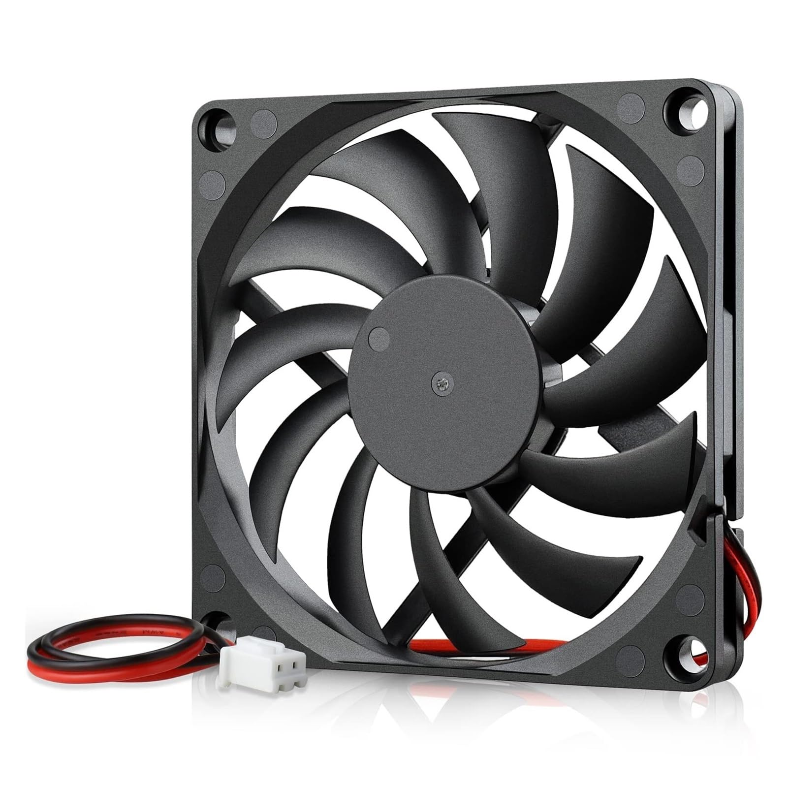 Ventola di raffreddamento a doppia sfera senza spazzole DC 5V 12V 24V 8 cm