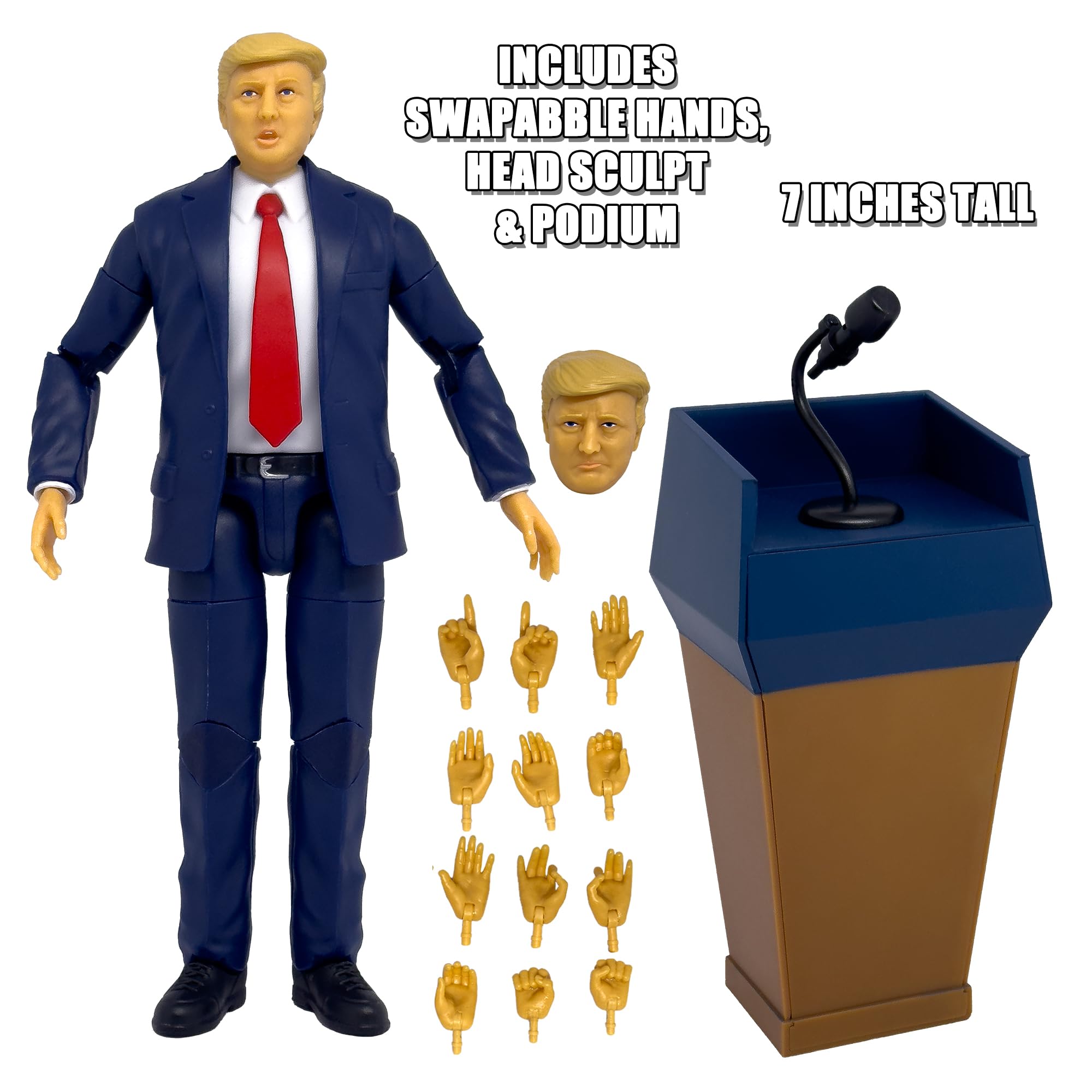 金正恩　ドナルドトランプ フィギュア 約10cm 金正恩 ドナルドトランプ フィギュア 約10cm - メルカリ