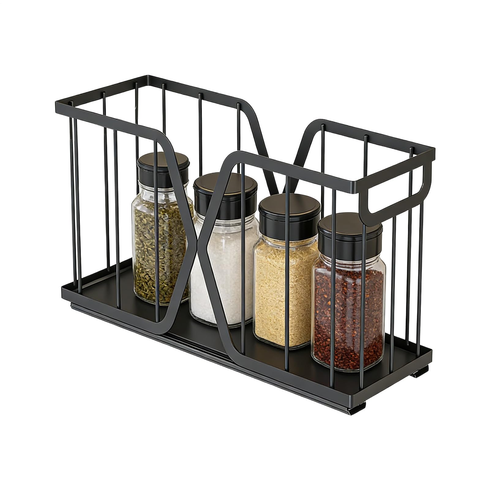 Organizzatore per Ante della Cucina e Pensili Ripiano Scorrevole per