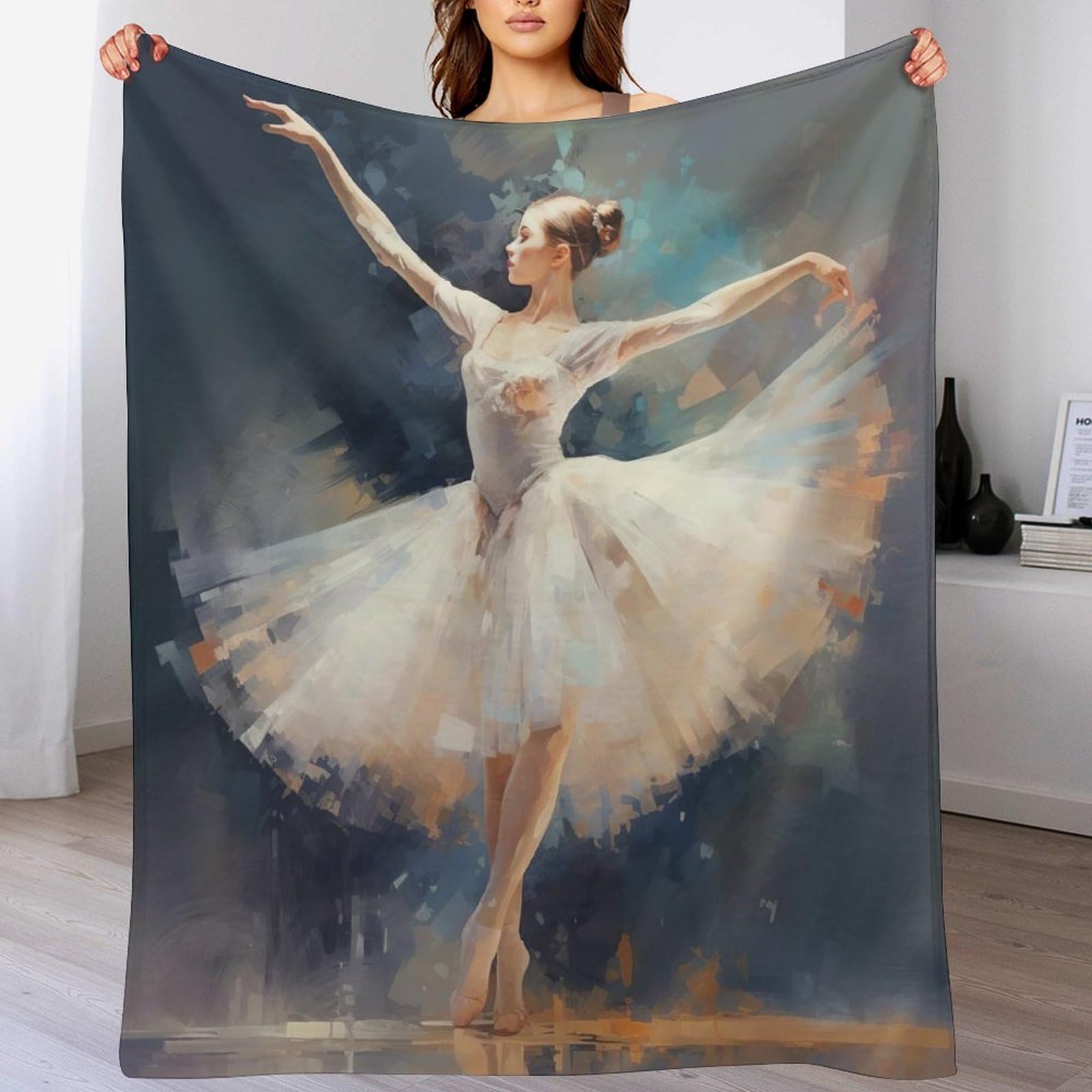 Couverture polaire moelleuse et chaude en micro-flannel 180x200cm
