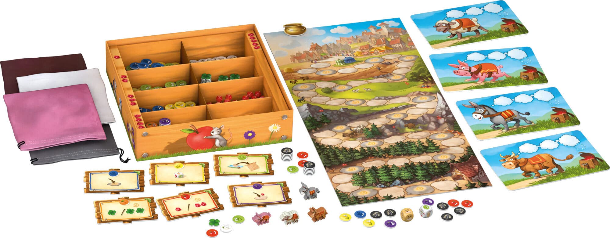 Schmidt Spiele 40630 Mit Quacks & Co. nach Quedlinburg, Kinderspiel zum Kennerspiel des Jahre 2018, Multi Kleuren