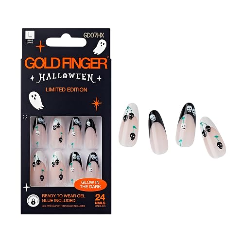 Goldfinger Limited Edition Halloween Instant Gel Nail 24 Set –