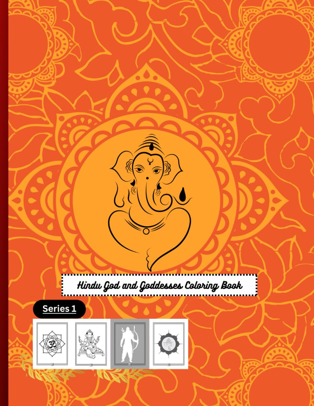 Hindu God and Goddesses Coloring Book:- Large Print 8.5*11 Amazing Coloring Pages Featuring Indian Culture Illustrations For: Teens, Adults To Have ... bhakti coloring book goddess for kids