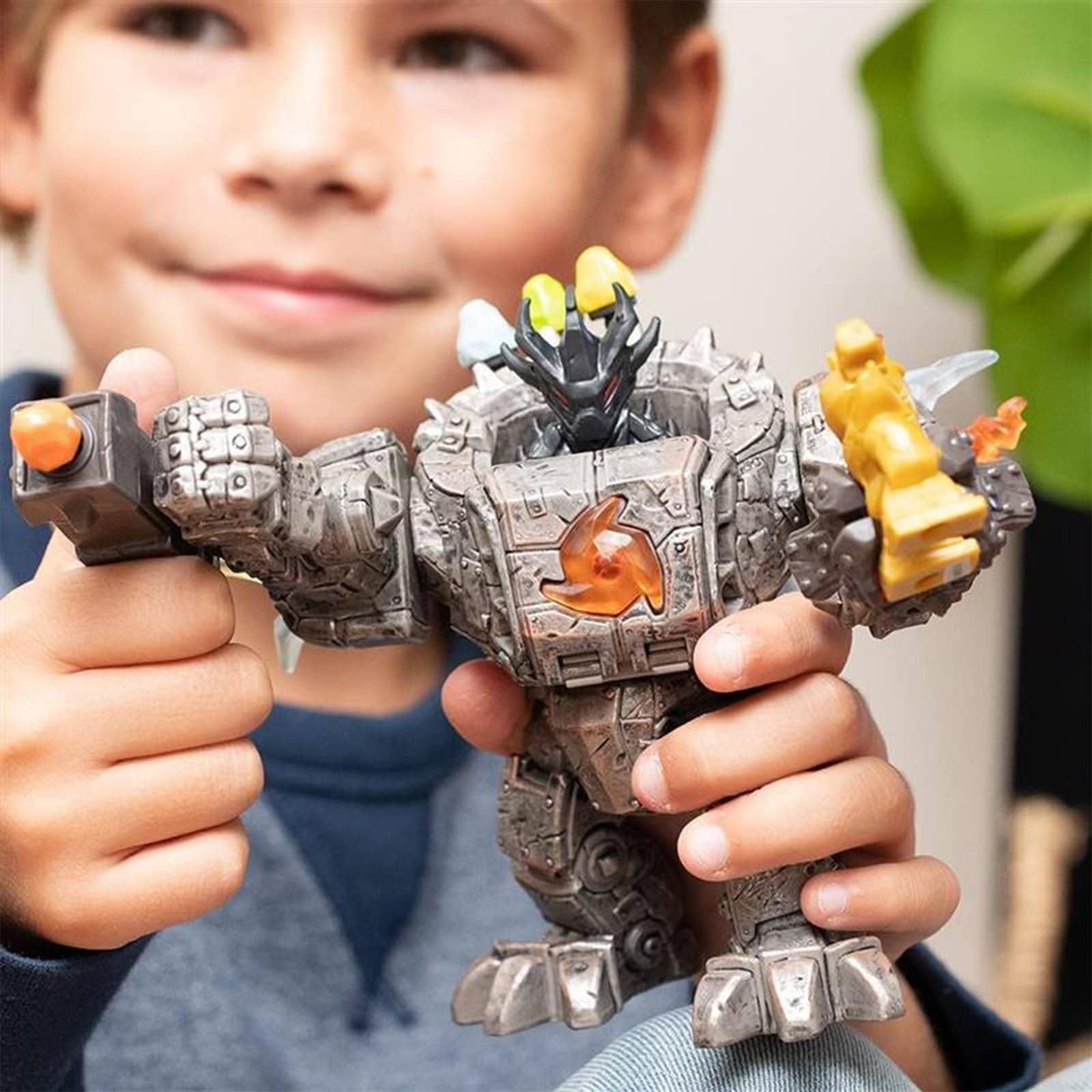 Schleich ELDRADOR | Robot Master avec Mini Creature 42549 | Coffret avec Figurines, Nombreuses Fonctions et Accessoires | Cadeau pour garçons et Filles | Coffret de Jeu à partir de 6 Ans | 20 pièces