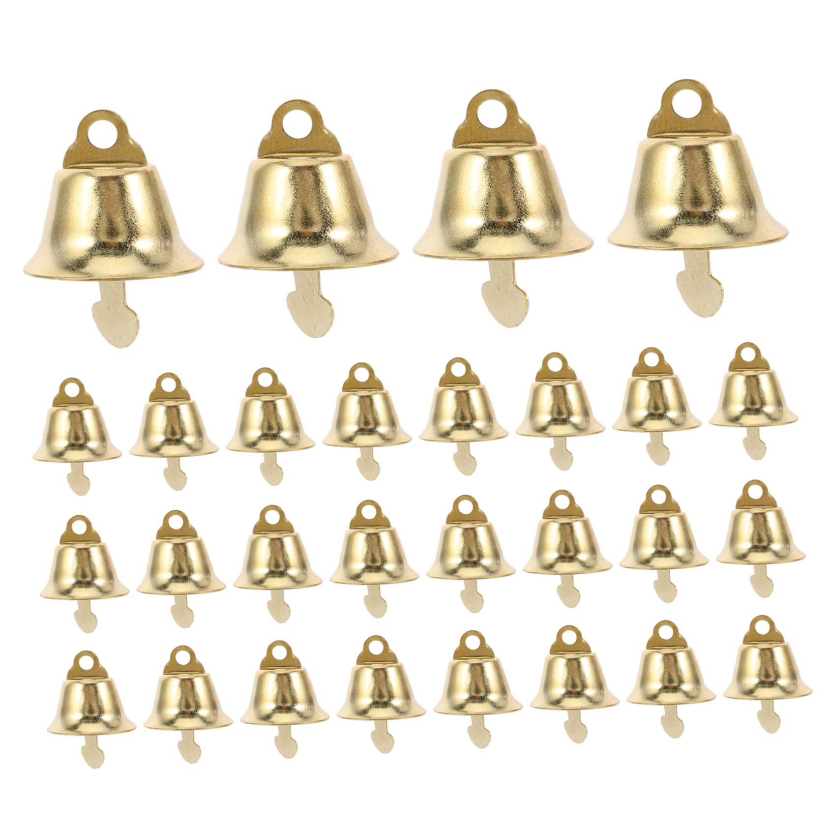 120個 ジングルベル ゴールド 小さなベル クラフト クリスマス