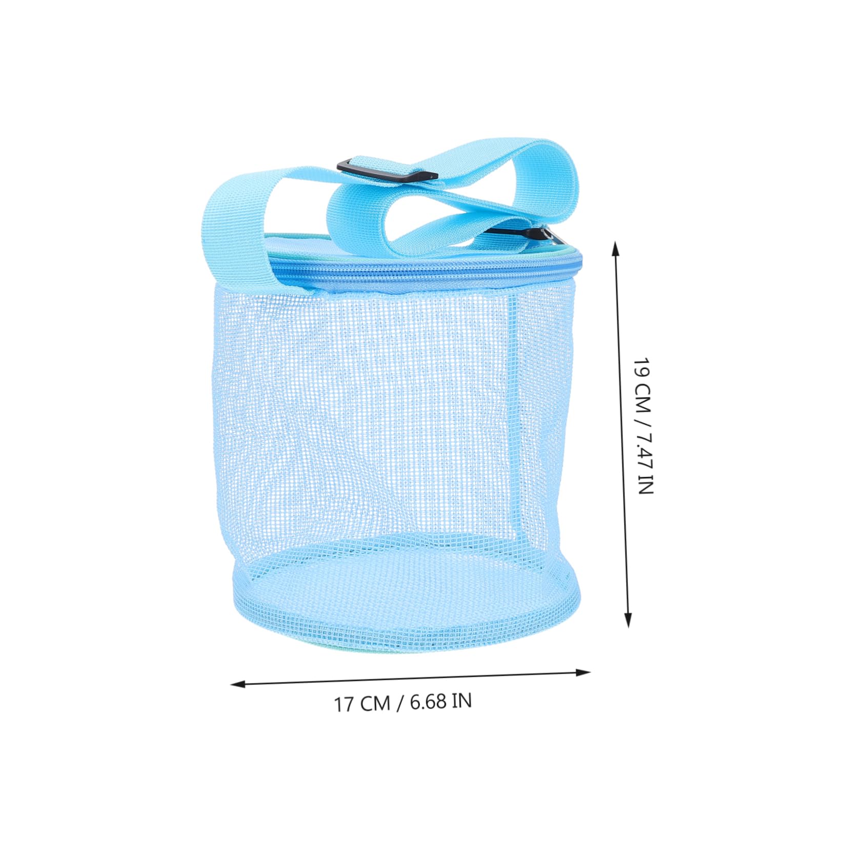 MUSISALY 1Pc Large Mesh Beach Bag for Lightweight Hollow Storage Bag with Breathable Design for Easy Water Removal for Beach Towels and Snacks