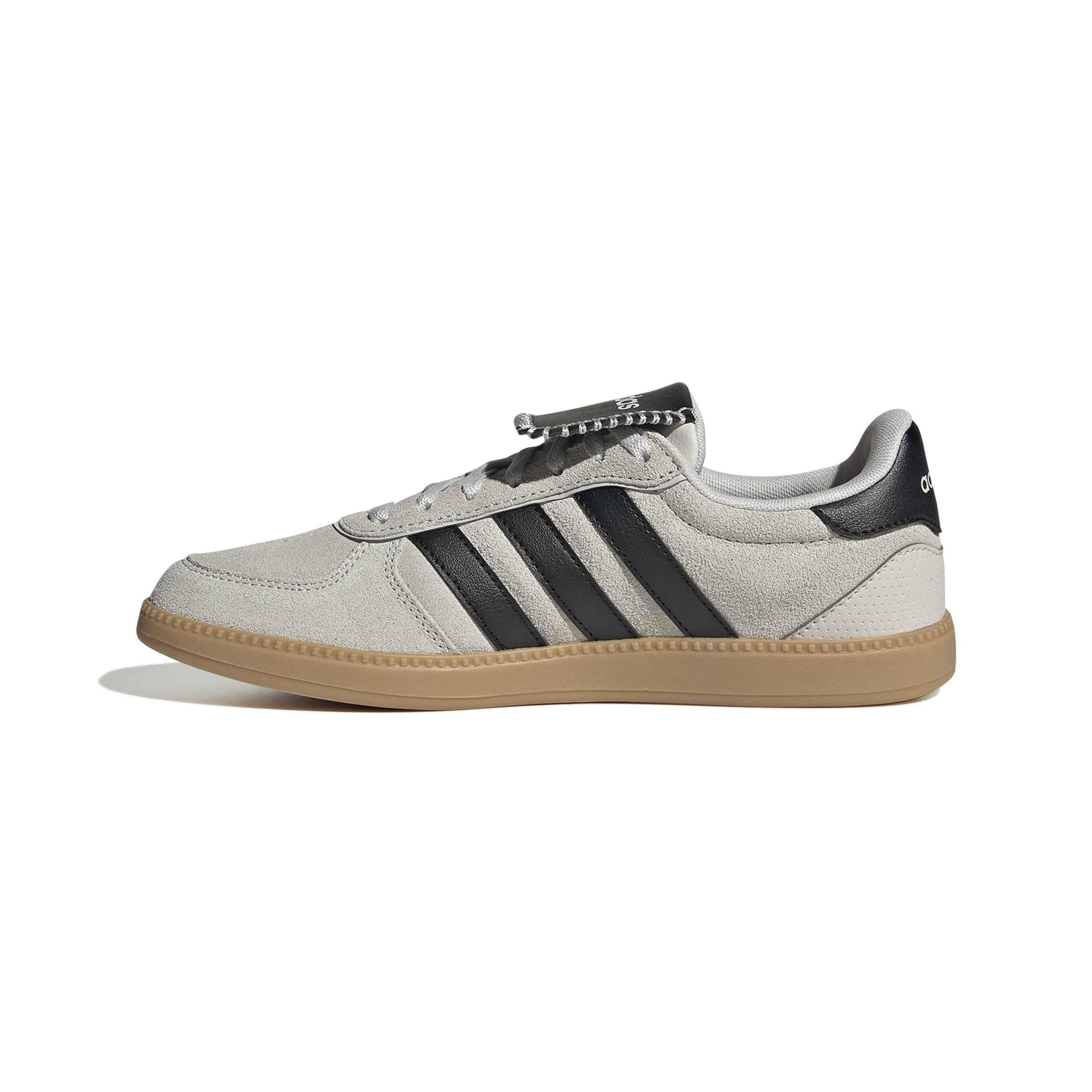 adidas Damen Breaknet Sleek Shoes, Grey one/core Black/Gum 3, 36 2/3 EU
