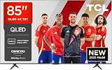 TCL 85T8C 85" QLED 4K HDR Ultra HD TV, Smart TV with Google TV (Dolby Vision & Atmos, 144Hz Motion Clarity Pro, FreeSync, Onkyo 2.1 Sound, Voice Control) - 1