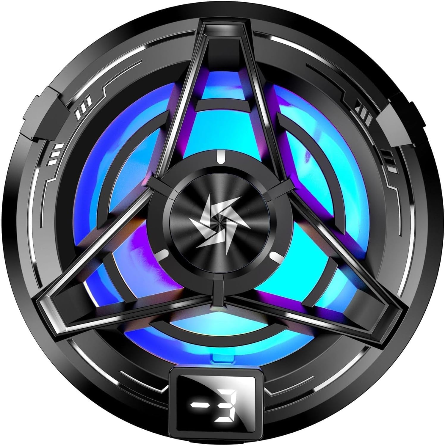 SL-17 Magnetic Cell Phone Cooler for Gaming Fan with Portable Lightweight,Temperature Display,Portable Radiator for Android/Pad/Tablet-image-43