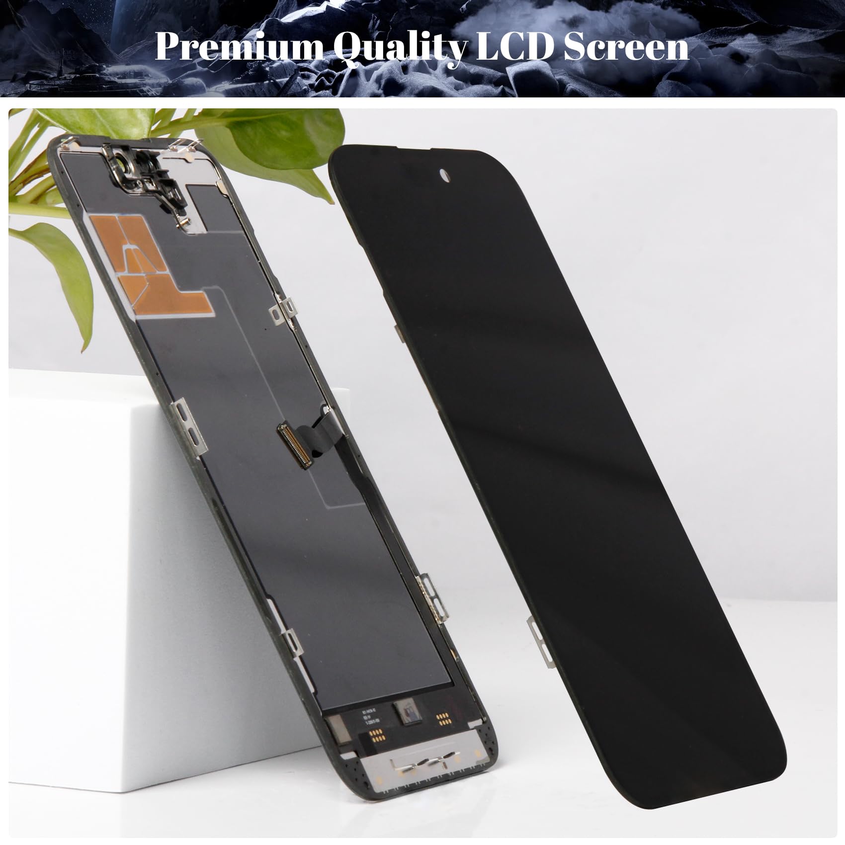 Dinow Écran pour iPhone 14 Pro Max, 6.7 LCD Display pour iPhone 14 Pro