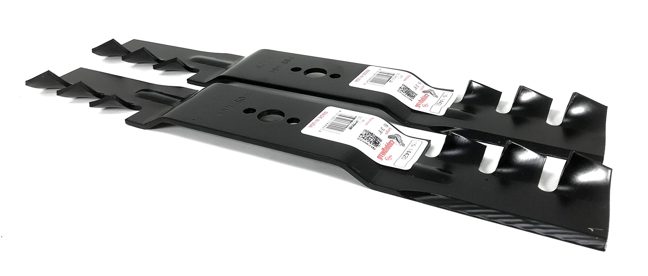 Rotary 14420 - Cuchillas para cortacésped (2 Unidades)