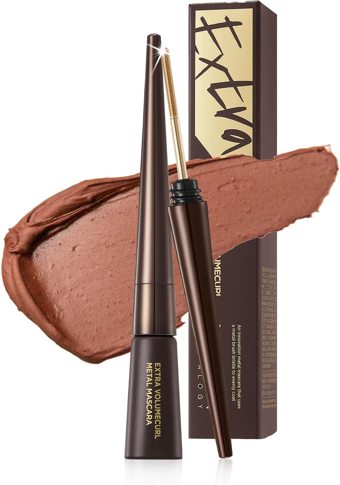 Metal Mascara Brown