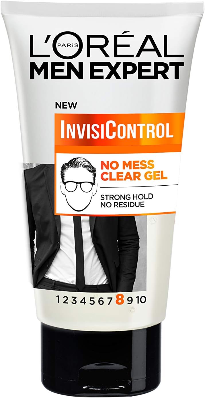 L'Oréal Paris Men Expert Hair Gel Men Expert Invisi Control Neat Look Hair Gel with Strong Hold