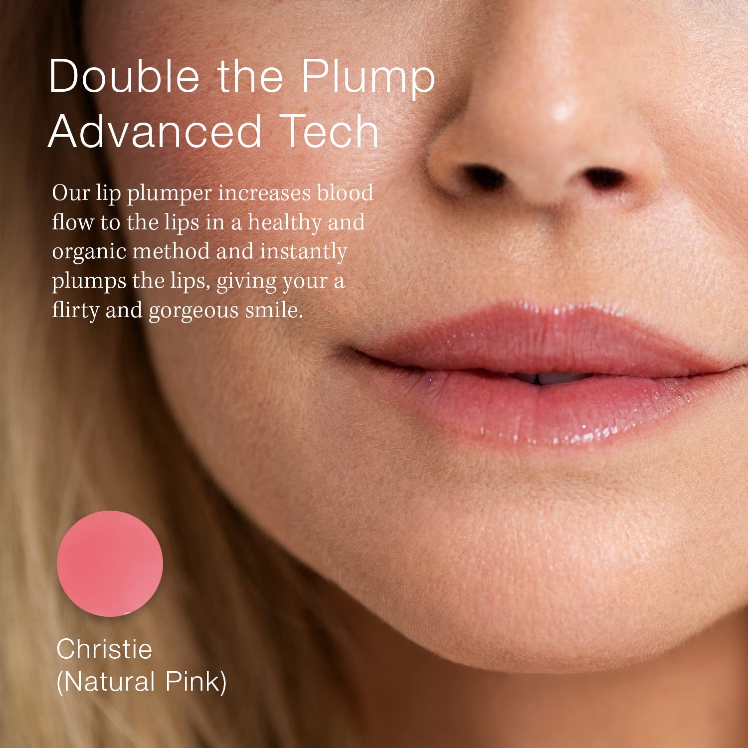 SBLA Beauty Double The Plump Lip Plump & Sculpt, Hydrating Lip Plumper