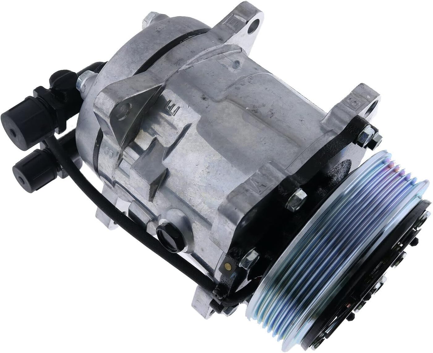 Solarhome A/C Compressor 7279628 7280493 Compatible with Bobcat A770 T750 T770 T870 L750 S630 S650 S750 S770 S850 T630 T650 7023580 6698590