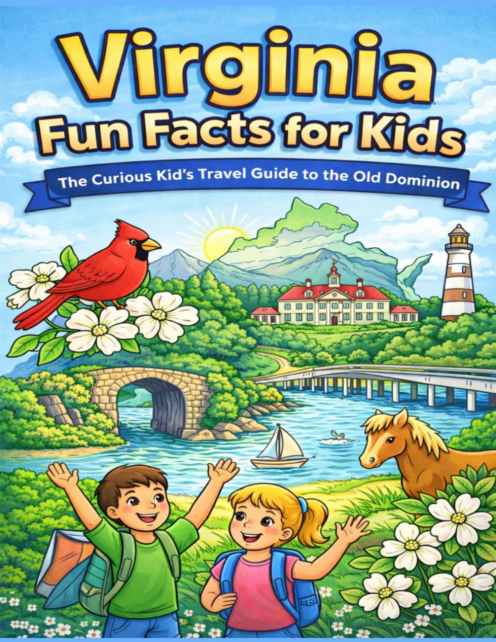 Virginia Fun Facts for Kids: The Curious Kid’s Travel Guide to the Old Dominion (The 50 States Fun Facts for Kids Series)