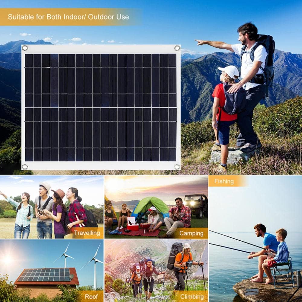 Mini Panel Słoneczny 20 W 18 V, ładowarka Do Paneli Słonecznych Usb 5 V, Przenośna Mini ładowarka Do Ogniw Słonecznych Ładowarka I Konserwator Z Zaciskami Krokodylkowymi