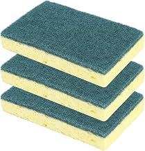 Esponja de limpeza doméstica cozinha lavar louça esponja de limpeza absorvente de água pote tigela pano de limpeza 3 peças ferramenta de limpeza de pia