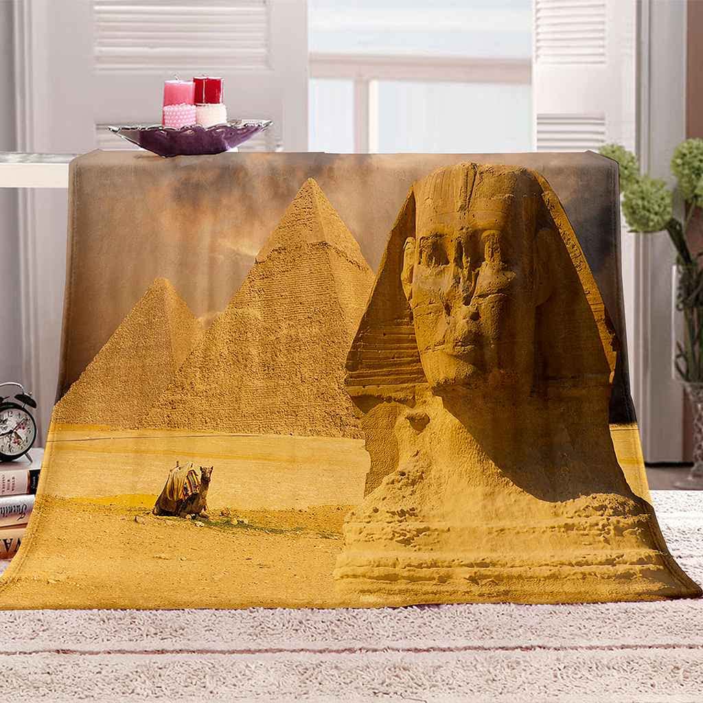 Couverture sofa 3D douce pour moments cocooning au salon 150x200