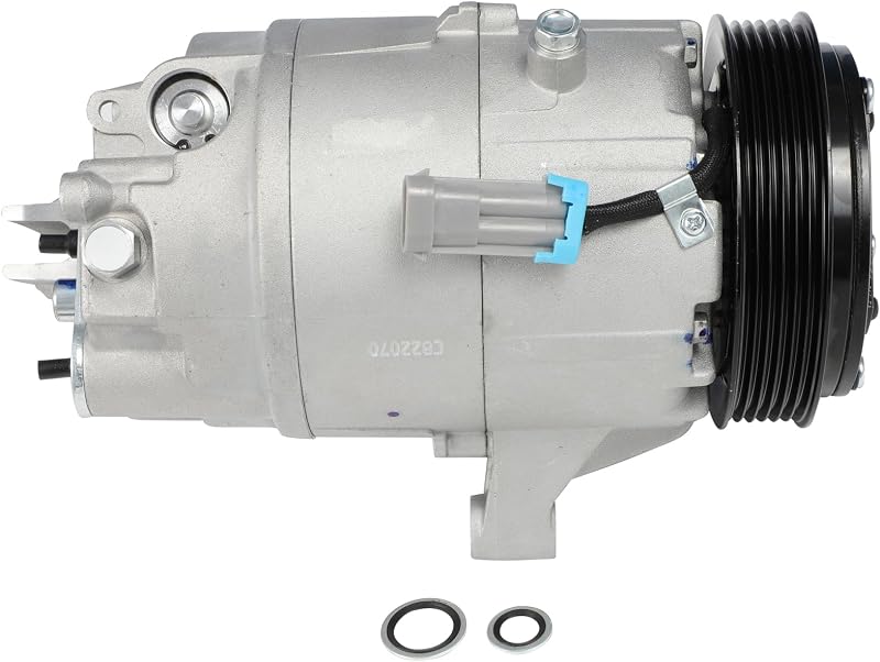 Compressor de ar-condicionado cciyu CVC com embreagem para Buick, Chevrolet e Pontiac 3.8L – 1 unidade
