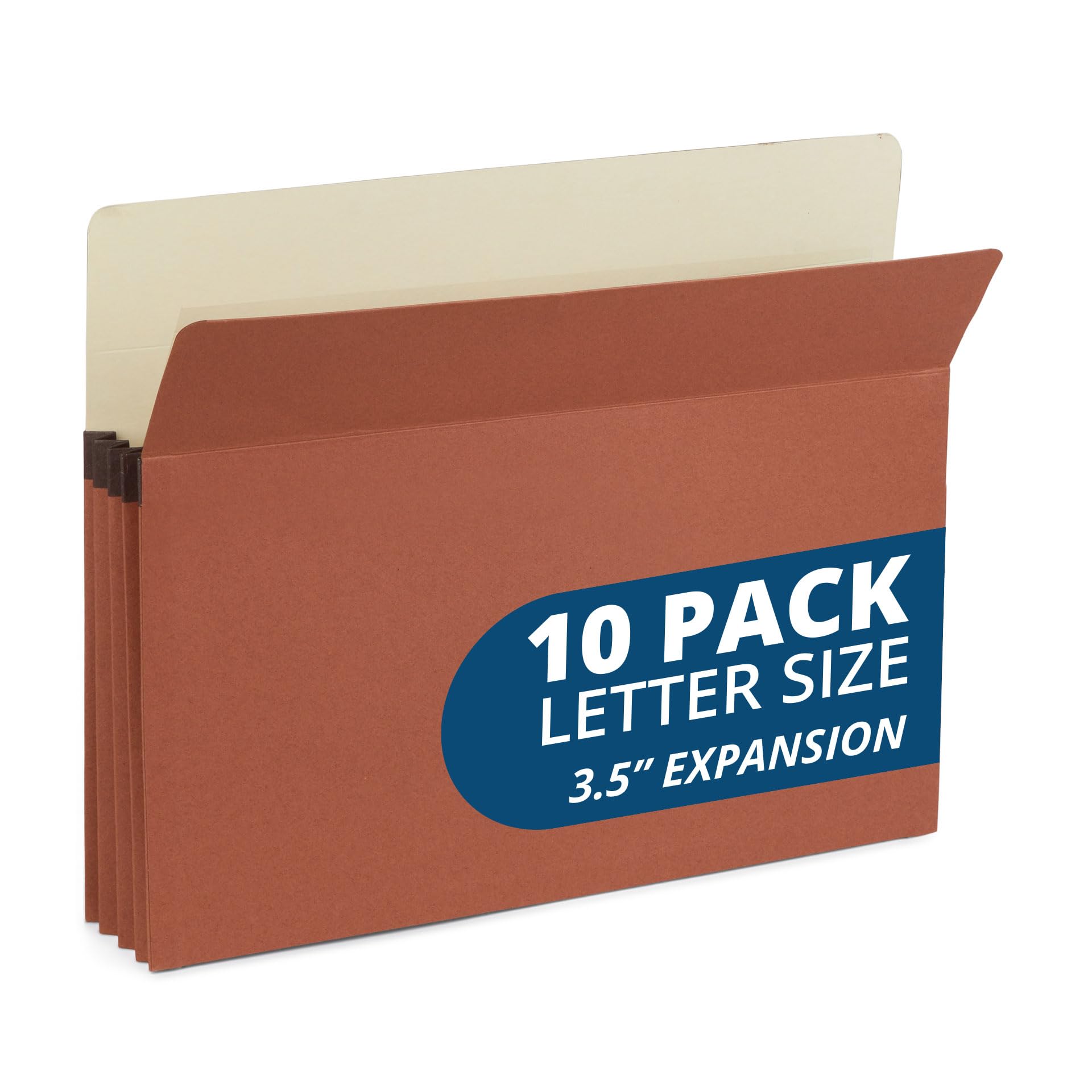 Amazon.com : Blue Summit 10 Redwell Folders Letter Size, Brown