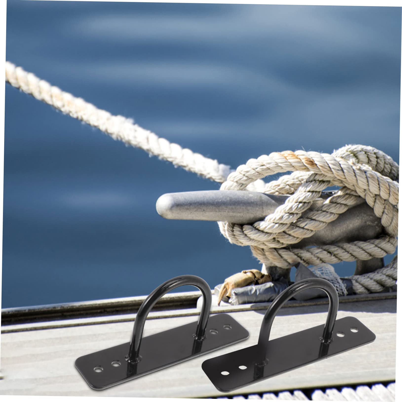 Alipis 2 Stück Trainingsseilbefestigung Aus Edelstahl Wandanker Für Battle Ropes Hängematten Und Turnseilhalter Belastbar Vielseitig Für Fitness Und Yoga Zuhause
