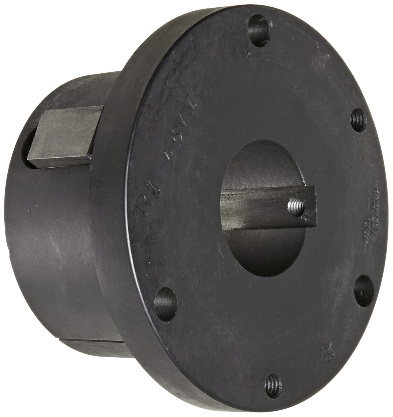Martin R1 45MM MST Bushing, Ductile Iron, Metric, 45 mm Bore, 101.6 mm OD, 73.15 mm Length