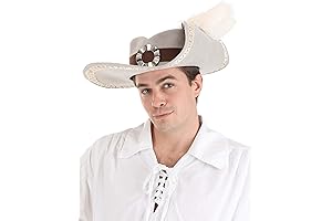 Pirates of the Caribbean Cavalier Hat and Feather