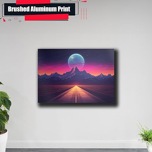 Miniatura 5 de Unique Synthwave Style Retro Art, 80s style art, framed poster print, guest room art, cool living room art, poster Wall Art, poster Prints